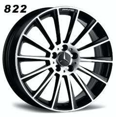 19x8.5 Inch Alloy Wheels 5 Holes Car Rim PCD 5x112, LR-822-5-ZL60