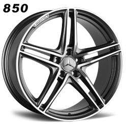 19x8.5 Inch Alloy Wheels 5 Holes Car Rim PCD 5x112, LR-850-1-NP53