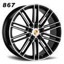 20x9.5 Inch Alloy Wheels 5 Holes Car Rim PCD 5x130, LR-867-2-JW86
