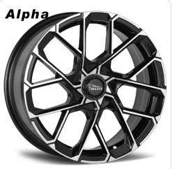 18x8.0 Inch Alloy Wheels 10 Holes Car Rim PCD 10x112/120, LR-908-2-AR77