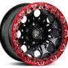 17x8.5 Inch Alloy Wheels 5 Holes Car Rim PCD 5x127, LR-B502BL-10-JT70