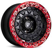 17x8.5 Inch Alloy Wheels 6 Holes Car Rim PCD 6x139.7, LR-B503BL-4-DO10