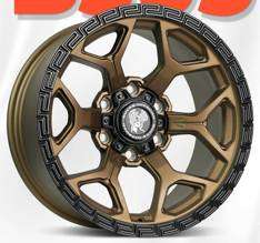 17x8.5 Inch Alloy Wheels 6 Holes Car Rim PCD 6x139.7, LR-B505-11-KI96