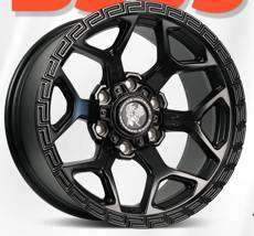 17x8.5 Inch Alloy Wheels 6 Holes Car Rim PCD 6x139.7, LR-B505-2-GH88