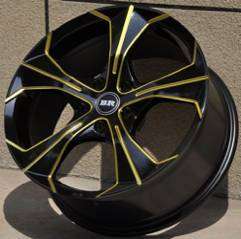 18x8.0 Inch Alloy Wheels 5 Holes Car Rim PCD 5x114.3, LR-BR001-1-UC79