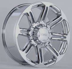 20x9.0 Inch Alloy Wheels 8 Holes Car Rim PCD 8x165, LR-G211-2-JL55
