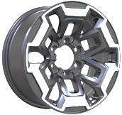 17x8.0 Inch Alloy Wheels 6 Holes Car Rim PCD 6x139.7, PZ-10791780-14-ZF81