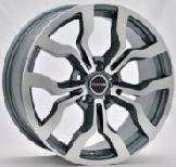 19x8.5 Inch Alloy Wheels 5 Holes Car Rim PCD 5x112, PZ-9500327-DH25