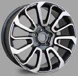 21x9.5 Inch Alloy Wheels 5 Holes Car Rim PCD 5x120, PZ-FF70132195-04-QX35