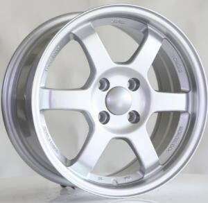 16x7.0 Inch Alloy Wheels 4 Holes Car Rim PCD 4x100, QZ-1382-73-QT68