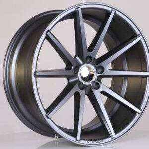20x9.0 Inch Alloy Wheels 5 Holes Car Rim PCD 5x114.3, QZ-1409-73-KW49
