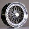 17x7.5 Inch Alloy Wheels 8 Holes Car Rim PCD 8x100/108, QZ-1415-82-SB23