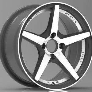 15x7.0 Inch Alloy Wheels 4 Holes Car Rim PCD 4x100, QZ-1419-13-TY84