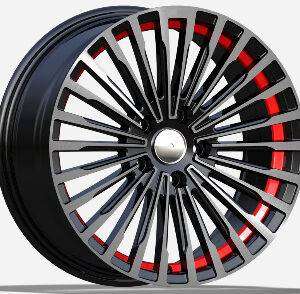 17x7.5 Inch Alloy Wheels 5 Holes Car Rim PCD 5x114.3, QZ-1419-22-TO74