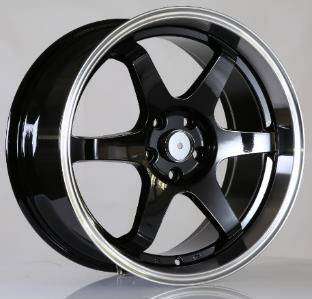 15x8.25 Inch Alloy Wheels 8 Holes Car Rim PCD 8x100/114.3, QZ-1433-39-OI51