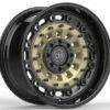17x9.0 Inch Alloy Wheels 6 Holes Car Rim PCD 6x139.7, QZ-1500-65-KJ52