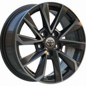 16x6.5 Inch Alloy Wheels 5 Holes Car Rim PCD 5x100, QZ-1535-06-LP36