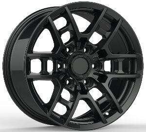 17x9.0 Inch Alloy Wheels 6 Holes Car Rim PCD 6x139.7, QZ-QC02-12-JW58