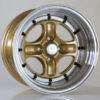 15x9.0 Inch Alloy Wheels 8 Holes Car Rim PCD 8x100/114.3, QZ-QC03-06-ET8