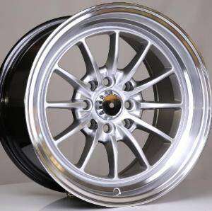 15x8.25 Inch Alloy Wheels 8 Holes Car Rim PCD 8x100/114.3, QZ-QC04-10-IJ10
