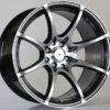 17x9.0 Inch Alloy Wheels 8 Holes Car Rim PCD 8x100/114.3, QZ-QC04-33-ZI69