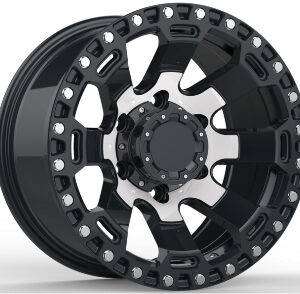 15x8.0 Inch Alloy Wheels 6 Holes Car Rim PCD 6x139.7, QZ-QC08-02-YJ84