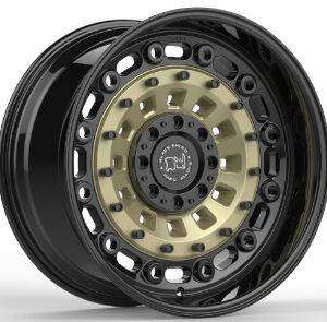 17x9.0 Inch Alloy Wheels 12 Holes Car Rim PCD 12x135/139.7, QZ-QC10-02-BV46