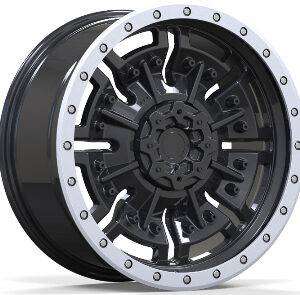 20x9.0 Inch Alloy Wheels 12 Holes Car Rim PCD 12x135/139.7, QZ-QC10-12-ZQ76