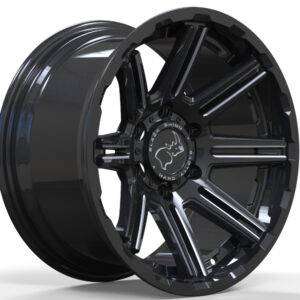 17x9.0 Inch Alloy Wheels 6 Holes Car Rim PCD 6x139.7, QZ-QC11-02-FQ6