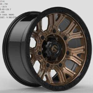 16x8.0 Inch Alloy Wheels 6 Holes Car Rim PCD 6x139.7, QZ-QC12-15-YM92