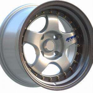 15x8.25 Inch Alloy Wheels 8 Holes Car Rim PCD 8x100/114.3, QZ-QC14-16-JJ1