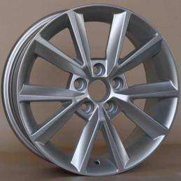 15x6.0 Inch Alloy Wheels 5 Holes Car Rim PCD 5x100, RF-5147-EG65