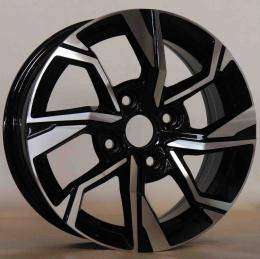 15x6.0 Inch Alloy Wheels 4 Holes Car Rim PCD 4x114.3, RF-5149-HZ14