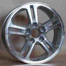 16x6.5 Inch Alloy Wheels 5 Holes Car Rim PCD 5x114.3, RF-6014-MW63