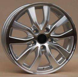 16x6.5 Inch Alloy Wheels 5 Holes Car Rim PCD 5x114.3, RF-6064-KO84