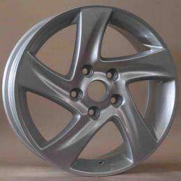 16x6.5 Inch Alloy Wheels 5 Holes Car Rim PCD 5x114.3, RF-6076-DE45