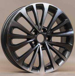16x6.5 Inch Alloy Wheels 5 Holes Car Rim PCD 5x100, RF-6146-RC6