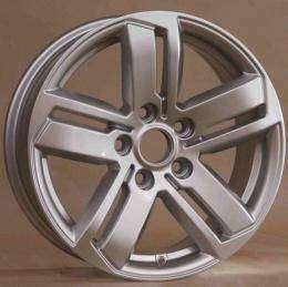 16x6.0 Inch Alloy Wheels 5 Holes Car Rim PCD 5x114.3, RF-6182-TF25