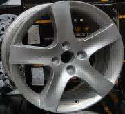 17x7.5 Inch Alloy Wheels 4 Holes Car Rim PCD 4x108, RF-7015-RD95