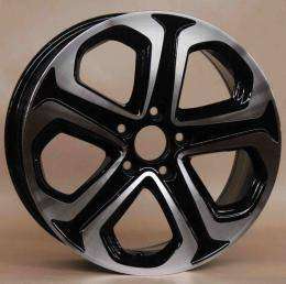 17x7.0 Inch Alloy Wheels 5 Holes Car Rim PCD 5x114.3, RF-7037-LM33
