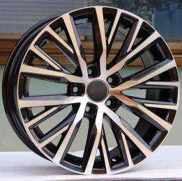 17x8.0 Inch Alloy Wheels 5 Holes Car Rim PCD 5x112, RF-7045-SS61