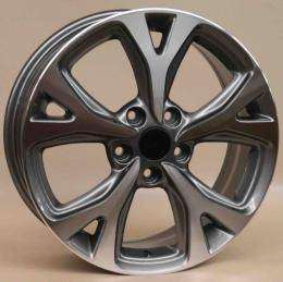 17x6.5 Inch Alloy Wheels 5 Holes Car Rim PCD 5x114.3, RF-7059-HC89