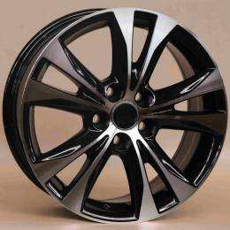 17x7.0 Inch Alloy Wheels 5 Holes Car Rim PCD 5x114.3, RF-7089-SX16