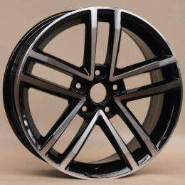 17x7.0 Inch Alloy Wheels 5 Holes Car Rim PCD 5x112, RF-7093-BP77