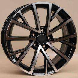 17x7.5 Inch Alloy Wheels 5 Holes Car Rim PCD 5x112, RF-7098-KT73