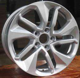 17x7.5 Inch Alloy Wheels 5 Holes Car Rim PCD 5x114.3, RF-7100-LF6