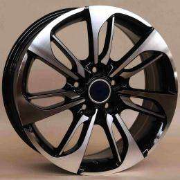 17x7.0 Inch Alloy Wheels 5 Holes Car Rim PCD 5x114.3, RF-7104-JQ82