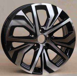 17x6.5 Inch Alloy Wheels 5 Holes Car Rim PCD 5x108, RF-7115-BC67