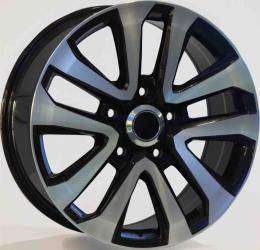 18x8.0 Inch Alloy Wheels 5 Holes Car Rim PCD 5x150, RF-8021-QR71