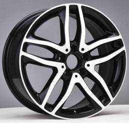 18x7.0 Inch Alloy Wheels 5 Holes Car Rim PCD 5x112, RF-8037-BZ24
